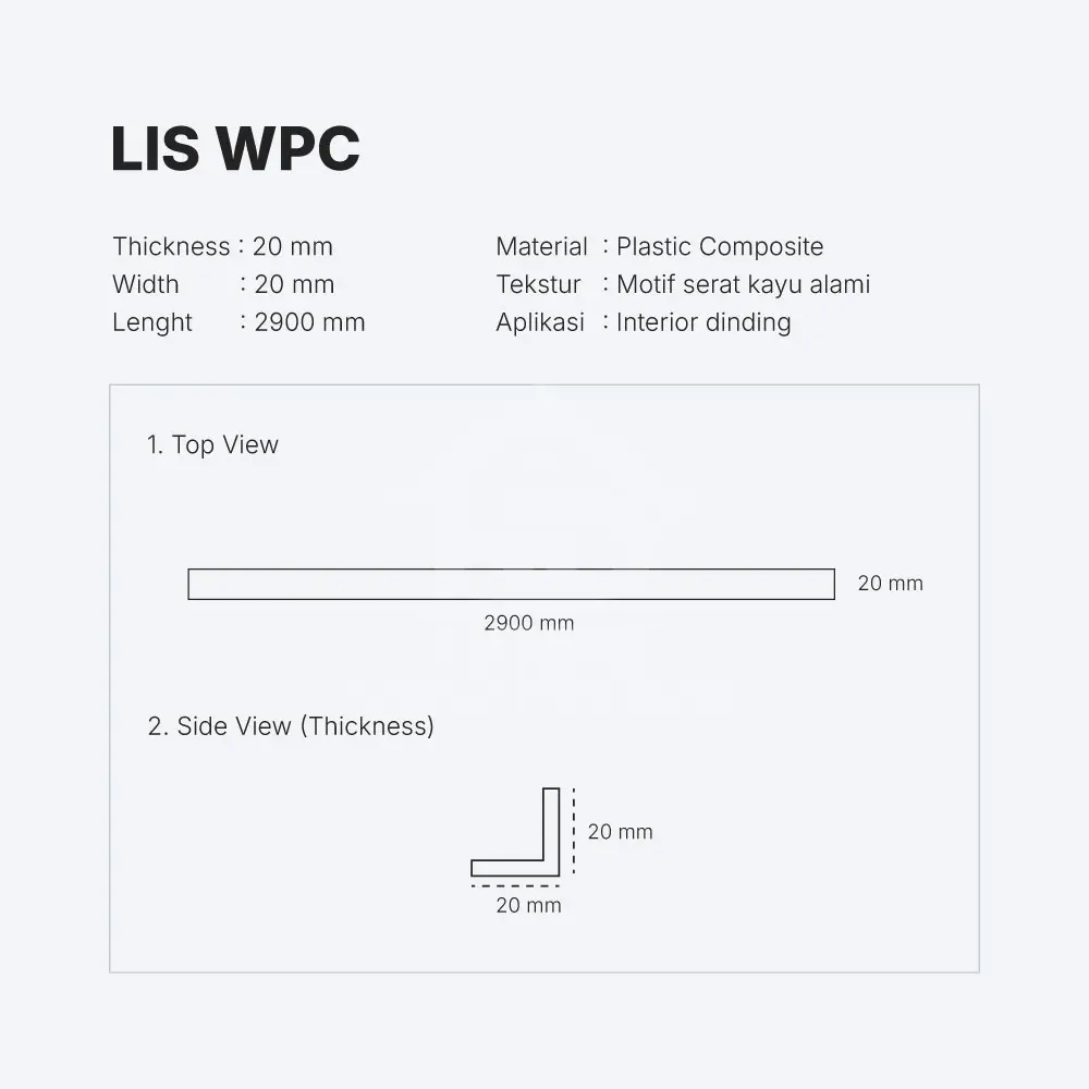 Lis Wpc LK-02 Home Decorindo Lis Wpc LK-02 Home Decorindo