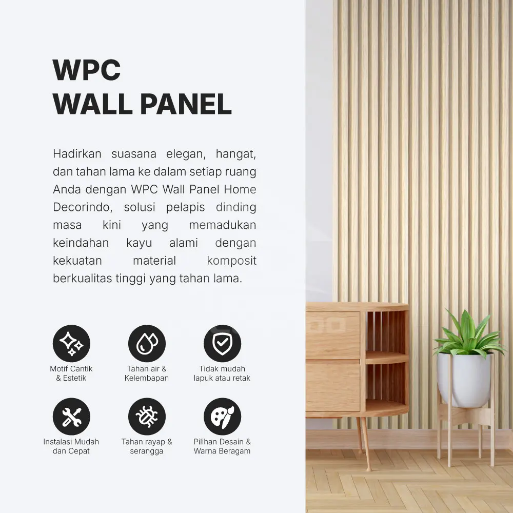 Wall Panel Wpc K03 Home Decorindo Wall Panel Wpc K03 Home Decorindo