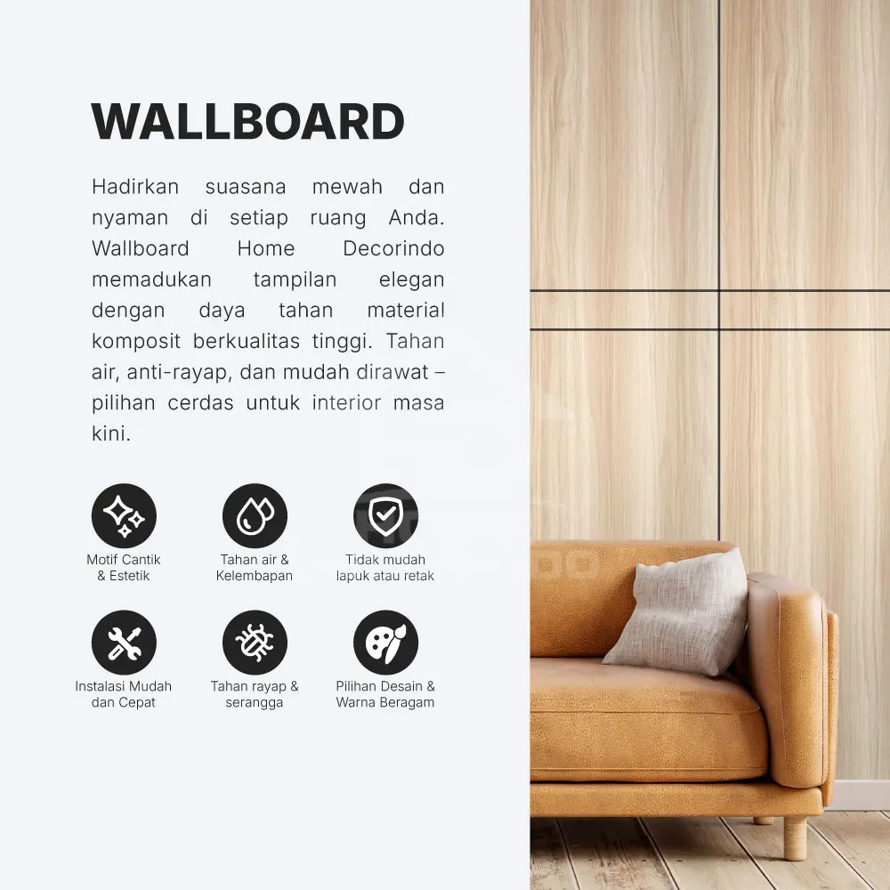 Wallboard MJA-002 Home Decorindo Wallboard MJA-002 Home Decorindo