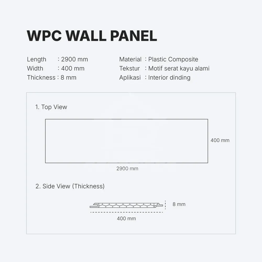 Wallboard QBS-105 Home Decorindo Wallboard QBS-105 Home Decorindo